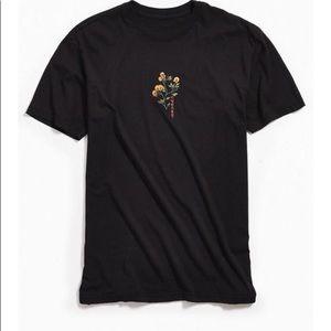 Urban Outfitters Men's Embroidered Light Tee